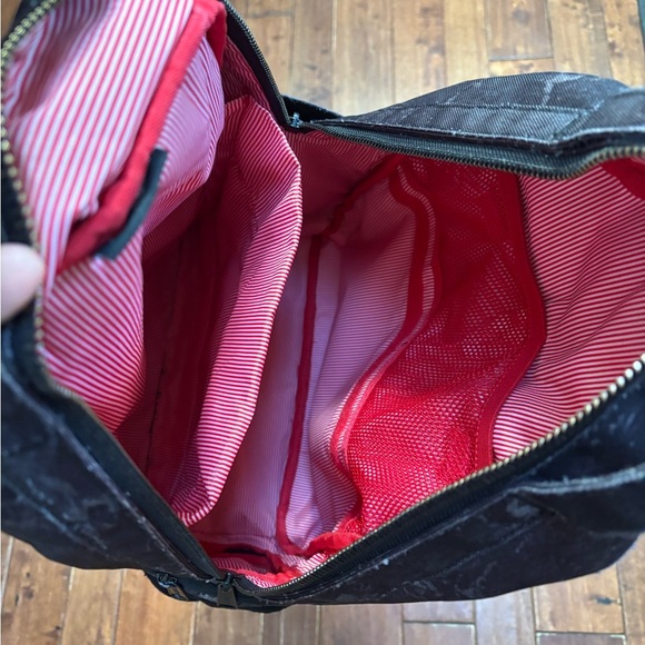 Herschel Nova Mid-Volume backpack in black marble pattern. - Picture 6 of 7